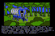 Ultima IV: Quest of the Avatar for Atari 8-bit - I found a gypsy woman in the woods...