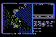 Ultima IV: Quest of the Avatar for Atari 8-bit - Game start.