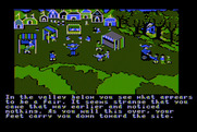 Ultima IV: Quest of the Avatar for Atari 8-bit - Hmm, there's a fair in the distance...