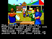 Ultima IV: Quest of the Avatar for Sega Master System - Entering the carnival...
