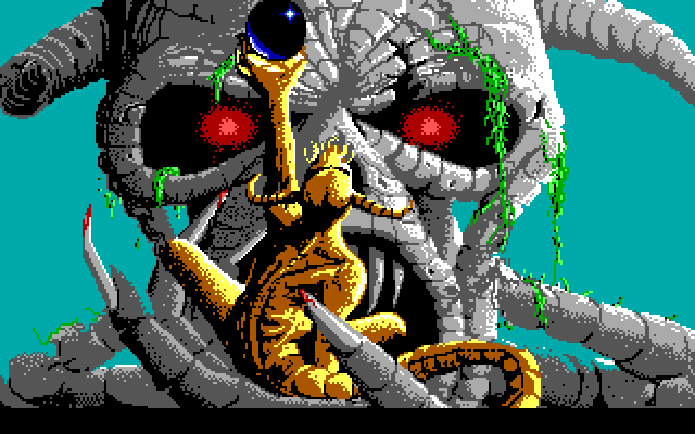 Ballistix IBM PC/Compatibles Screenshot: Introduction screen.