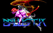 Ballistix for IBM PC/Compatibles - Title screen.