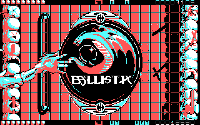 Ballistix IBM PC/Compatibles Screenshot: Beginning the final round.