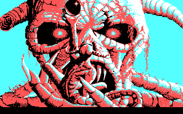 Ballistix IBM PC/Compatibles Screenshot: Introduction screen.