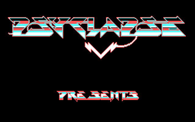 Ballistix IBM PC/Compatibles Screenshot: Psyclapse logo
