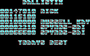Ballistix for IBM PC/Compatibles - High scores.