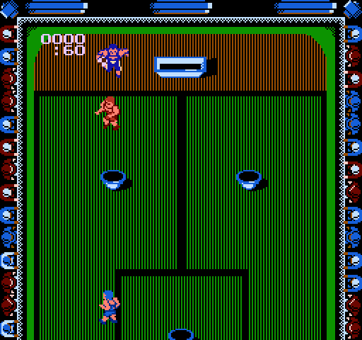 American Gladiators NES / Famicom Screenshot: Powerball start.