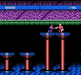 American Gladiators for NES / Famicom - Joust begins!