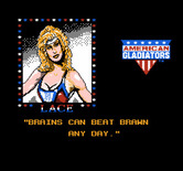 American Gladiators for NES / Famicom - Ready to climb a wall?