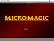 Dark Queen of Krynn, The for Macintosh - MicroMagic logo.