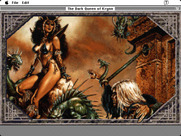 Dark Queen of Krynn, The for Macintosh - Introduction graphics.