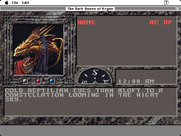 Dark Queen of Krynn, The for Macintosh - Game demo / Introduction.