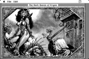 Dark Queen of Krynn, The for Macintosh - Introduction screen.