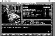 Dark Queen of Krynn, The for Macintosh - Camping for the night...
