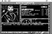 Dark Queen of Krynn, The for Macintosh - Visiting the temple.