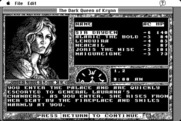 Dark Queen of Krynn, The for Macintosh - Visiting the palace.
