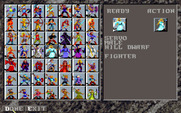 Dark Queen of Krynn, The for IBM PC/Compatibles - Selecting an avatar for your character.