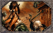 Dark Queen of Krynn, The for IBM PC/Compatibles - Introduction graphics.