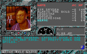 Dark Queen of Krynn, The for Amiga - Talking with people at a bar.