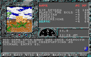 Dark Queen of Krynn, The for Amiga - This town is in ruins.