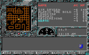 Dark Queen of Krynn, The for Amiga - View the map to see where you are.