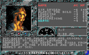 Dark Queen of Krynn, The for Amiga - Visiting the palace...