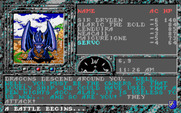 Dark Queen of Krynn, The for Amiga - A battle begins!