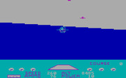 Hellcat Ace for IBM PC/Compatibles - Firing at an enemy...