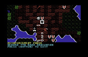 War of the Lance for Commodore 64 - Map view during reinforcement phase.