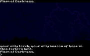 Transylvania III: Vanquish the Night for IBM PC/Compatibles - The game starts here, in the dark.