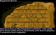 Transylvania III: Vanquish the Night for IBM PC/Compatibles - Some hieroglyphs; any clues?