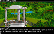Transylvania III: Vanquish the Night for IBM PC/Compatibles - Some lush woodlands.