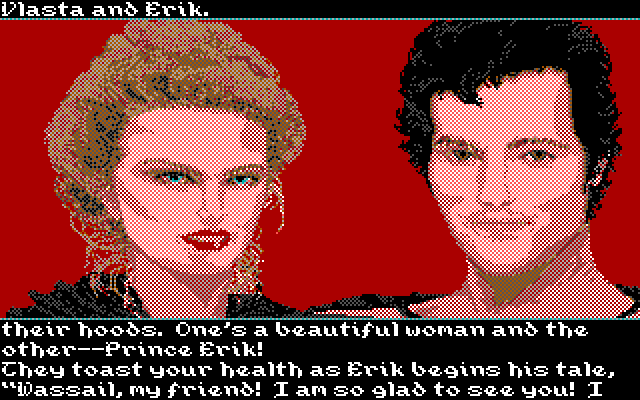 Transylvania III: Vanquish the Night IBM PC/Compatibles Screenshot: These people are much friendlier.