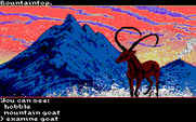 Transylvania III: Vanquish the Night for IBM PC/Compatibles - Strange, there is a goat here...