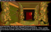 Transylvania III: Vanquish the Night for IBM PC/Compatibles - Entering the Egyptian exhibit.