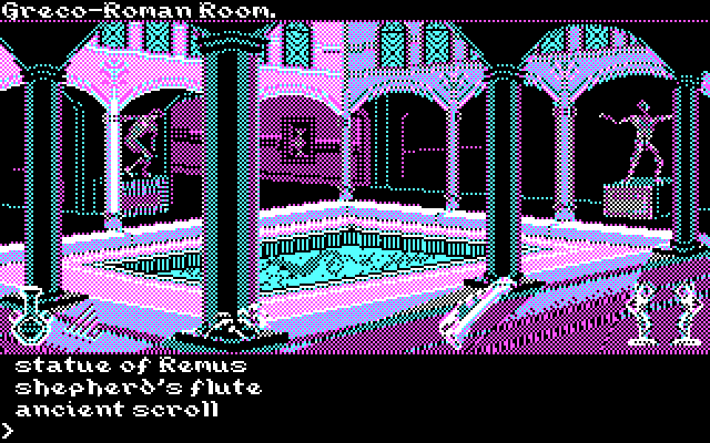 Transylvania III: Vanquish the Night IBM PC/Compatibles Screenshot: Some items...should I take anything?