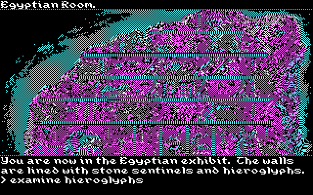Transylvania III: Vanquish the Night IBM PC/Compatibles Screenshot: Any clues here?