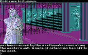 Transylvania III: Vanquish the Night for IBM PC/Compatibles - A gate is blocking the path at the moment...