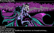 Transylvania III: Vanquish the Night for IBM PC/Compatibles - I am now facing death!
