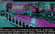Transylvania III: Vanquish the Night for IBM PC/Compatibles - A ghostly apparition appears!