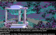 Transylvania III: Vanquish the Night for IBM PC/Compatibles - Exploring some lush woodlands...