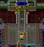 Heavy Barrel for Arcade - I'm hit! The end of the second level...