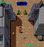 Heavy Barrel for Arcade - Fighting my way through a large door...