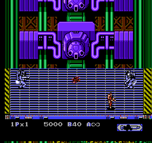Heavy Barrel NES / Famicom Screenshot: More enemies closing in...