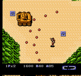 Heavy Barrel for NES / Famicom - Watch out for tanks.