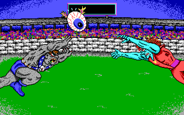 Grave Yardage IBM PC/Compatibles Screenshot: Introduction.