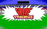 Grave Yardage for IBM PC/Compatibles - Title screen.