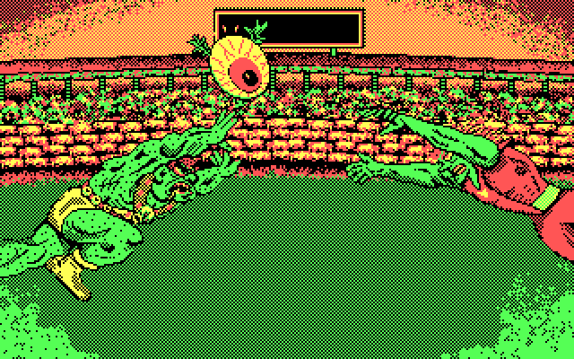 Grave Yardage IBM PC/Compatibles Screenshot: Introduction.