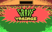 Grave Yardage for IBM PC/Compatibles - Title screen.