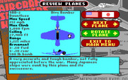 Battlehawks 1942 for IBM PC/Compatibles - Review the planes...